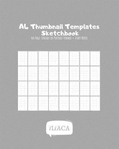 A4 Thumbnail Templates Sketchbook