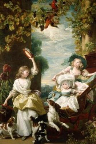 The Three Youngest Daughters of King George by John Singleton Copely 1785 Journal