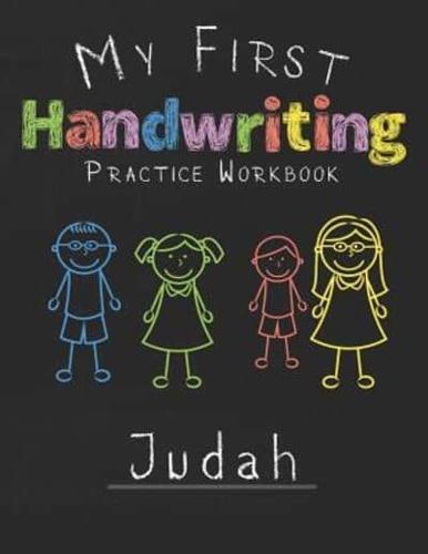 My First Handwriting Practice Workbook Judah