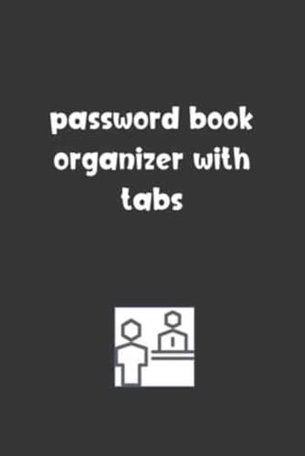 Password Book Organizer With Tabs