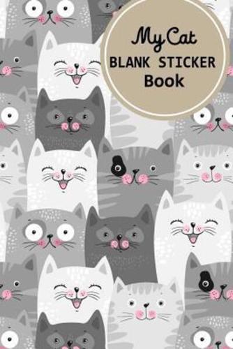 My Cat Blank Sticker Book