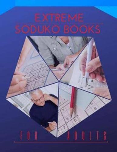 Extreme Soduko Books For Adults