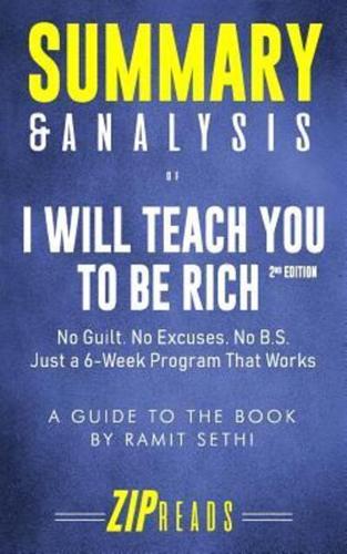 Summary & Analysis of I Will Teach You to Be Rich, Second Edition