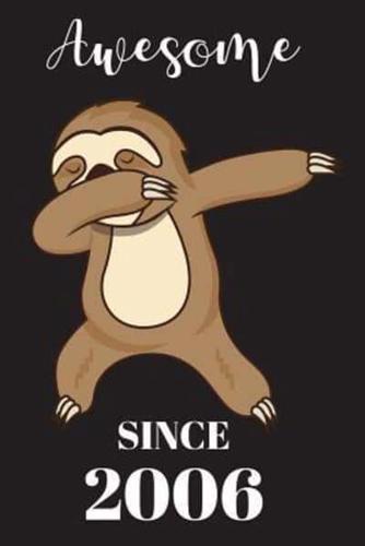 13th Birthday Dabbing Sloth