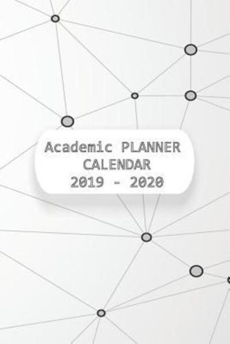 Academic Planner Calendar Geometric Design