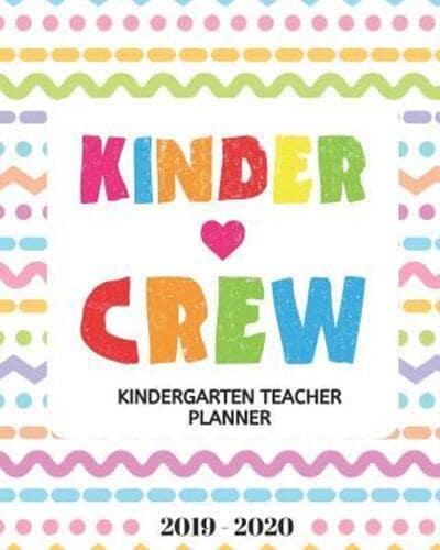 Kindergarten Teacher Planner 2019 - 2020