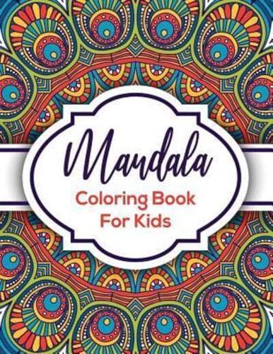 Mandala Coloring Book For Kids