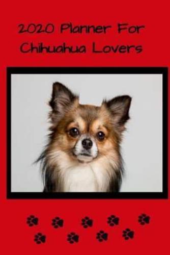 2020 Planner For The Chihuahua Lovers