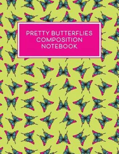 Pretty Butterflies Composition Notebook