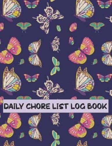 Daily Chore List Logbook
