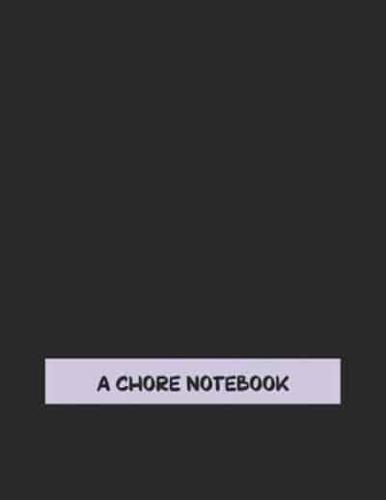 A Chore Notebook
