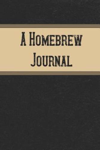 A Homebrew Journal