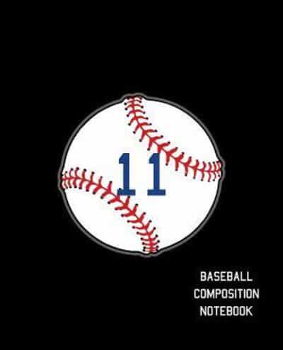 11 Baseball Composition Notebook