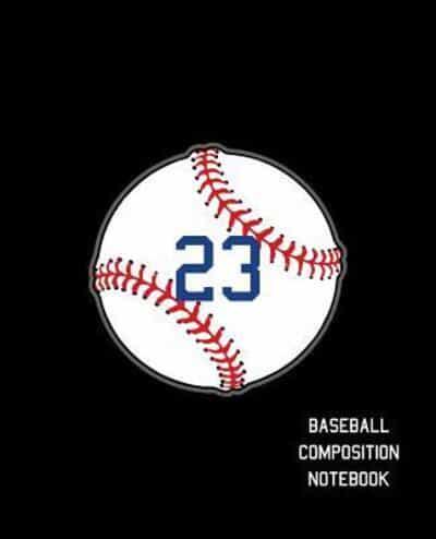 23 Baseball Composition Notebook