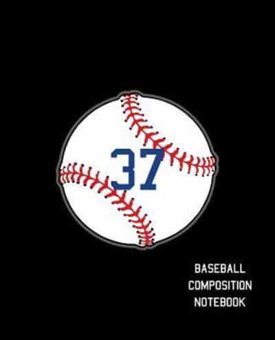 37 Baseball Composition Notebook
