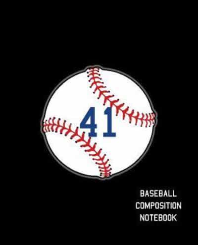 41 Baseball Composition Notebook