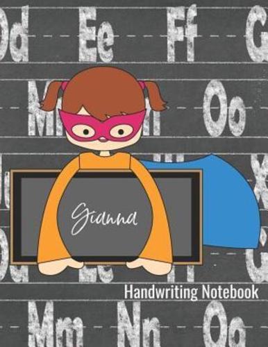 Handwriting Notebook Gianna