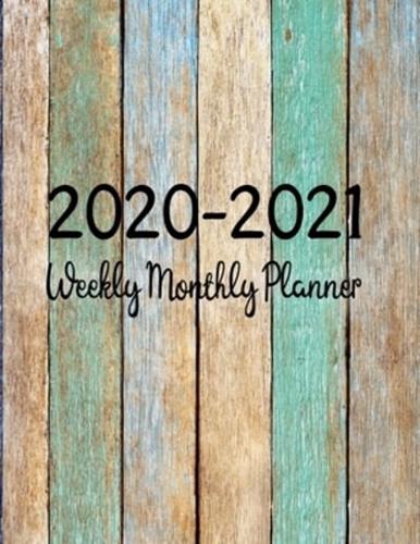2020-2021 Weekly Monthly Planner