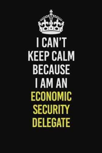 I Can�t Keep Calm Because I Am An Economic Security Delegate