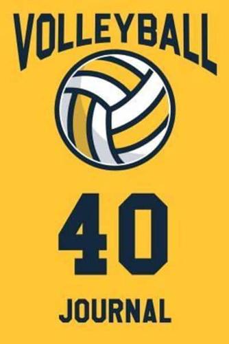 Volleyball Journal 40