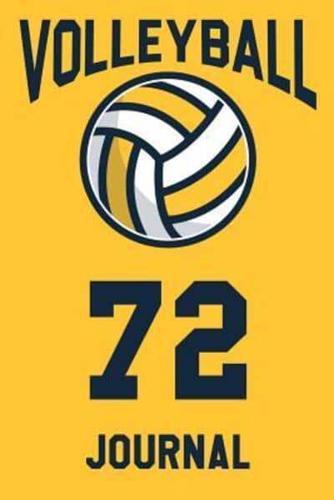 Volleyball Journal 72