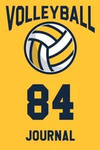 Volleyball Journal 84