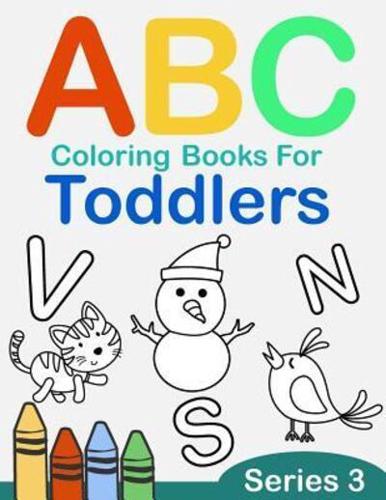 ABC Coloring Books for Toddlers Series 3
