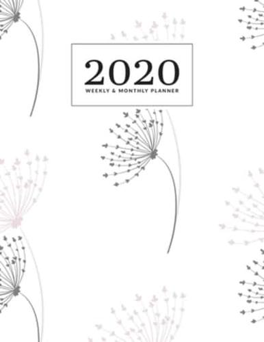 2020 Monthly and Weekly Planner