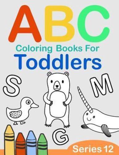 ABC Coloring Books for Toddlers Series 12