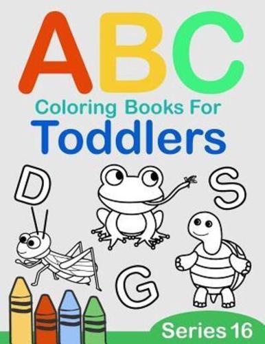ABC Coloring Books for Toddlers Series 16