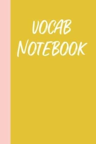 Vocab Notebook