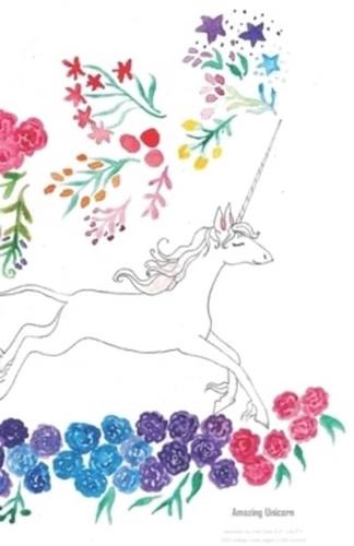 Amazing Unicorn Notebook Journal (Size 5,5" X 8,5")