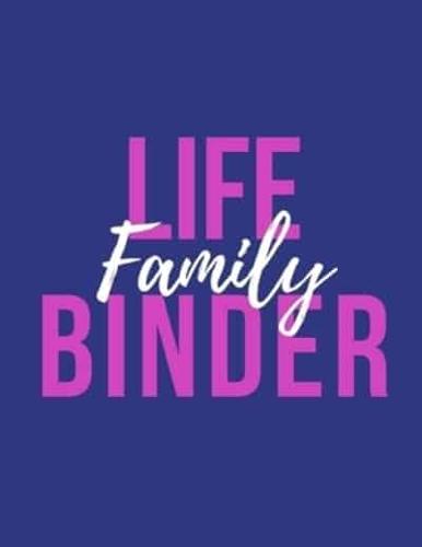 Family Life Binder