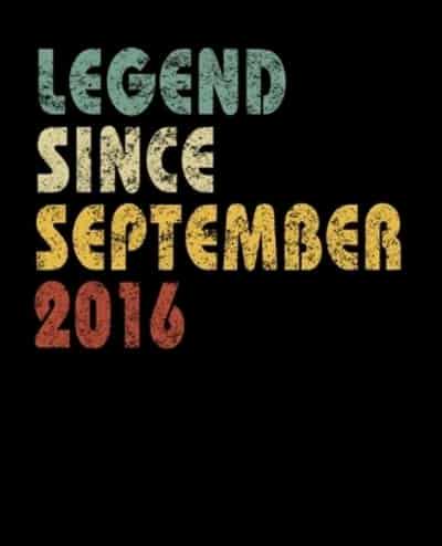 Legend Since September 2016