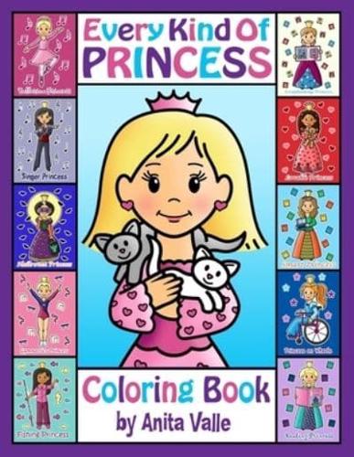 Every Kind of Princess Coloring Book