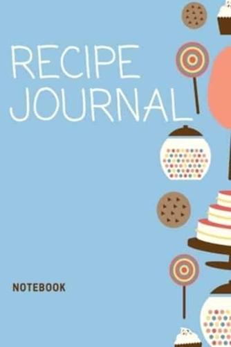 Recipe Journal Notebook