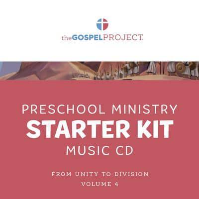 The Gospel Project for Preschool: Preschool Ministry Starter Kit Extra Music CD - Volume 4: From Unity to Division