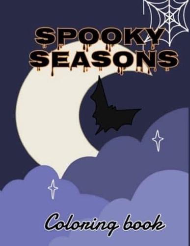 Spook Seasons Coloring Book