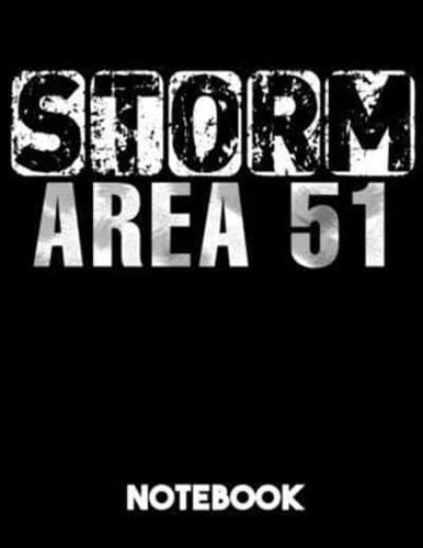Storm Area 51 Notebook