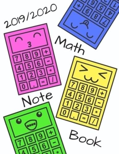 2019/2020 Math Note Book