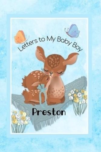 Preston Letters to My Baby Boy