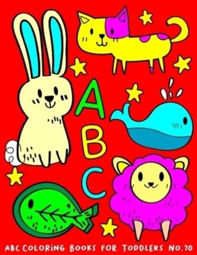 ABC Coloring Books for Toddlers No.70
