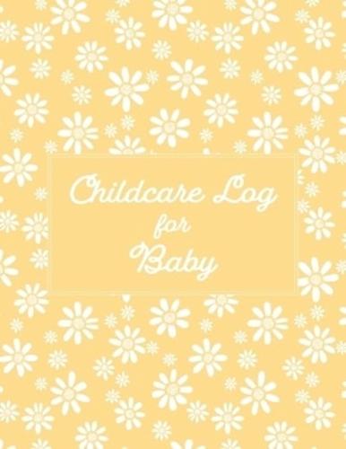 Childcare Log For Baby