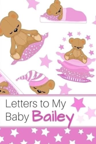 Letters to My Baby Bailey