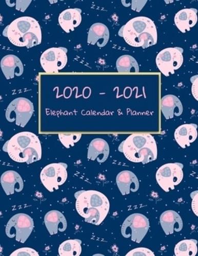 2020-2021 Elephant Calendar & Planner
