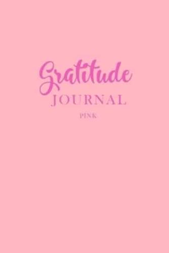 Gratitude Journal Pink