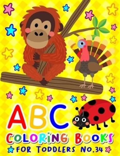ABC Coloring Books for Toddlers No.34