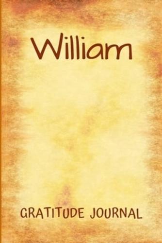 William Gratitude Journal
