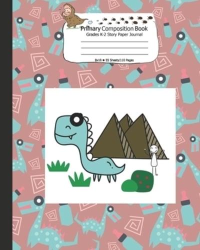 Primary Composition Book Grades K-2 Story Paper Journal 8X10 55 Sheets/110 Pages
