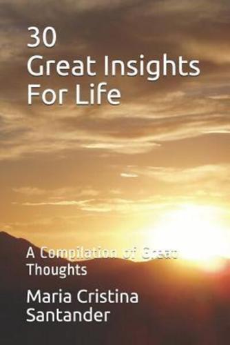 30 Great Insights For Life